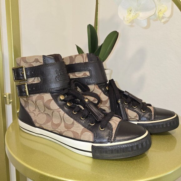 Coach High Top Sneakers - Picture 3 of 8